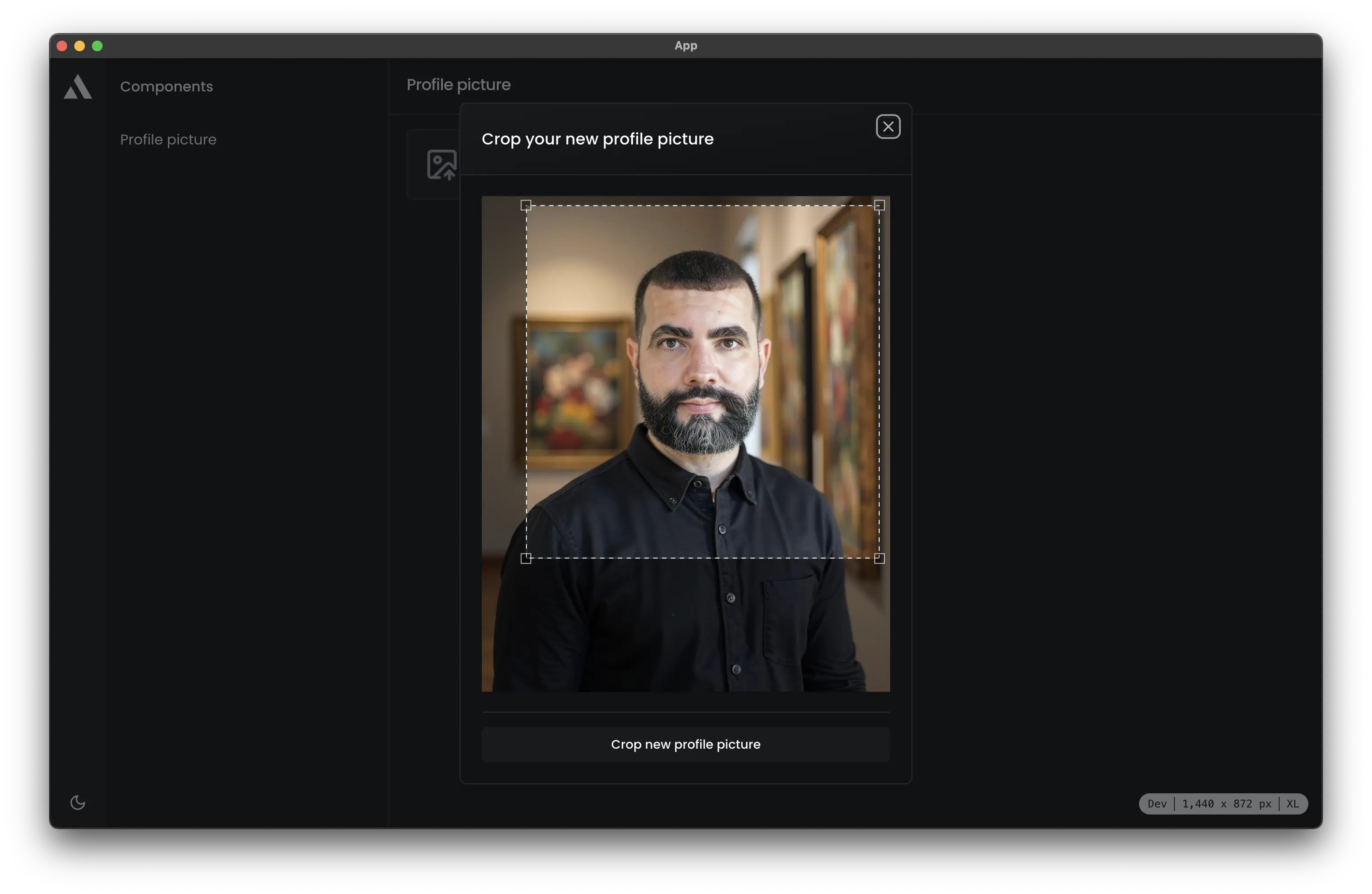 Next.js with react-image-crop and MinIO (S3-compatible Upload)